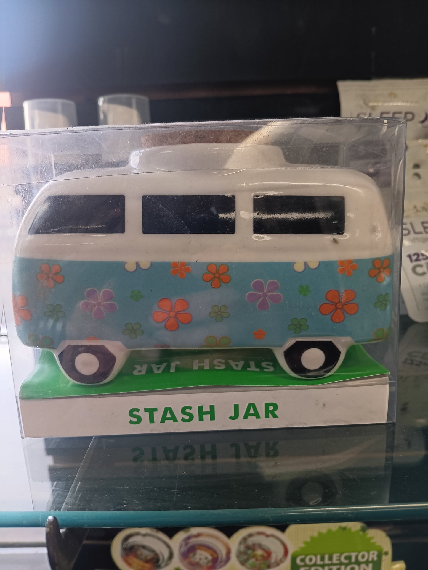 Fashion Craft Vintage Bus Stash Jar
