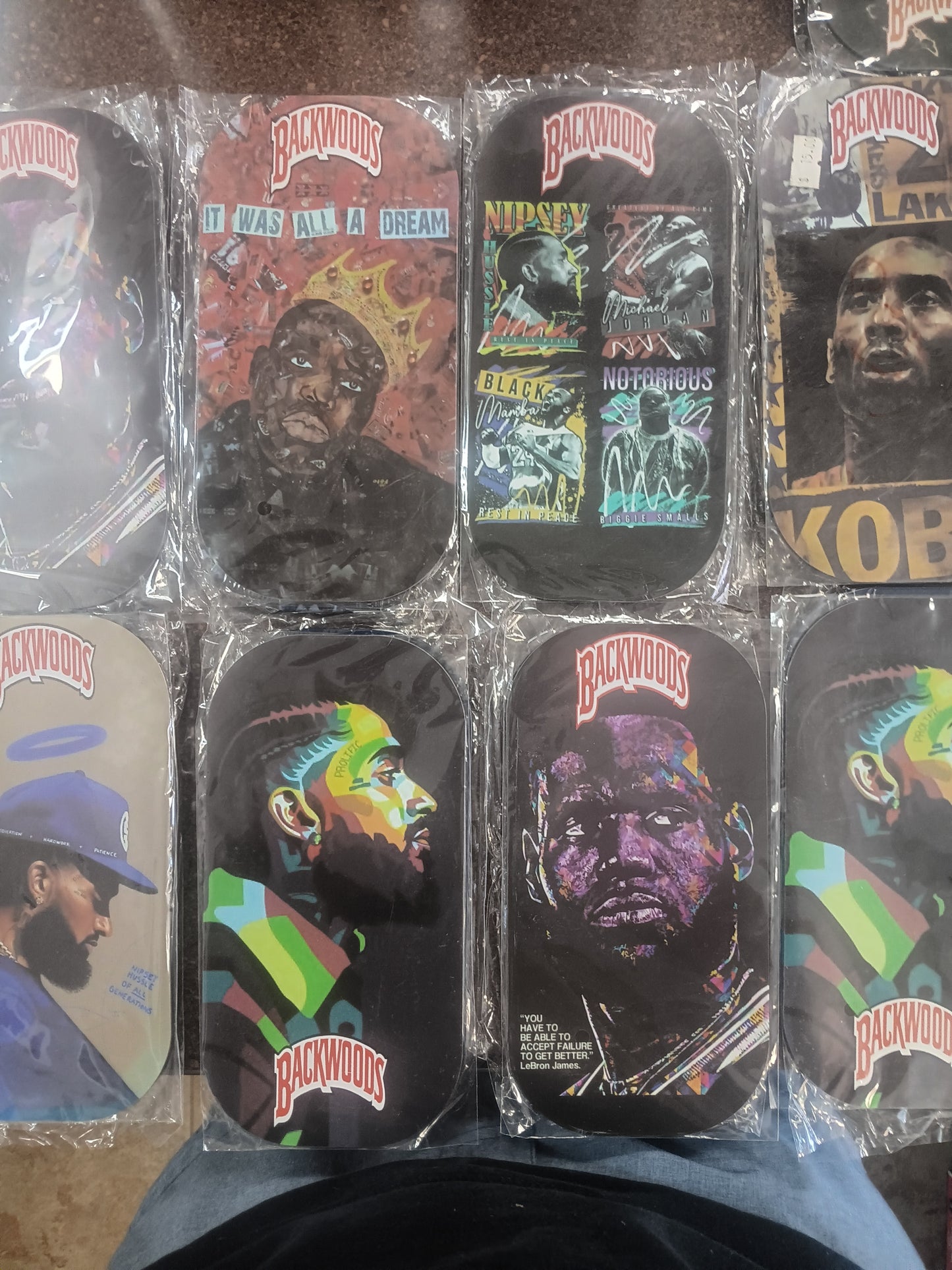 BackWoods Magnetic Rolling Trays with Designs 4×7