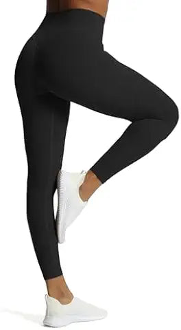 Aoxjox High Waisted Workout Leggings for Women Tummy Control Buttery Soft Yoga Metamorph D