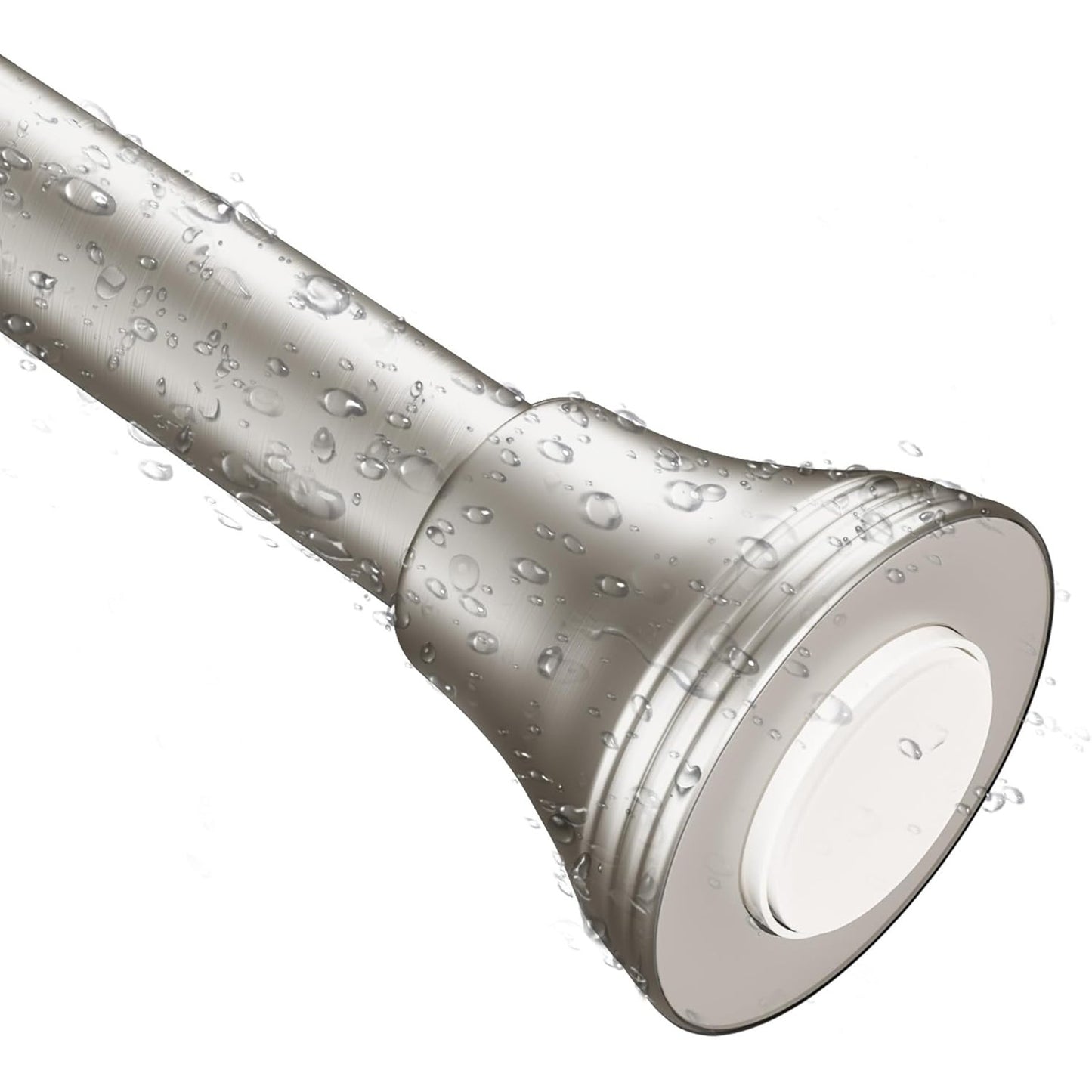 Tension Shower Curtain Rod-EUPLAR Shower Curtain Rod, 43-72 Inches Adjustable Spring Tension Curtain Rod, No Drill, Rust Proof, Non-Slip Shower Curtain Rods for Bathroom, Brushed Nickel