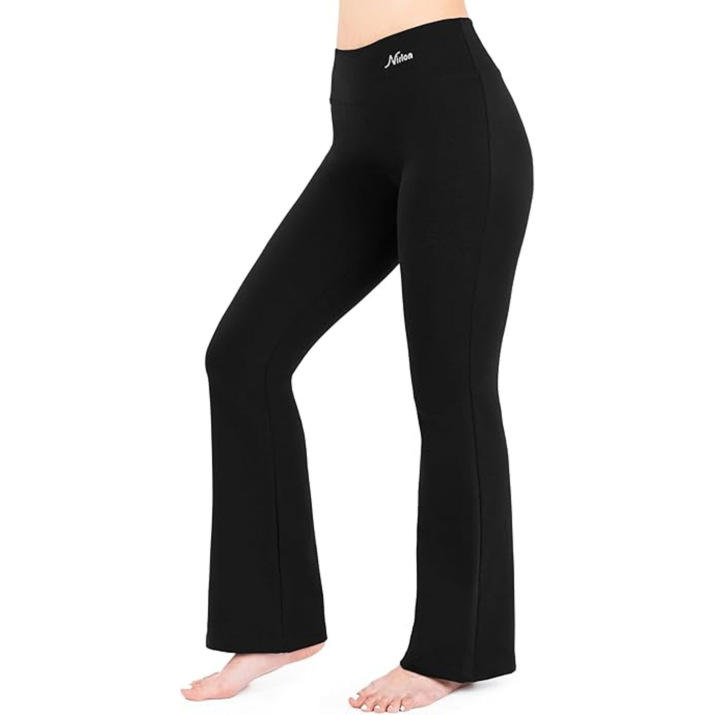 Nirlon Women's Bootcut Yoga Pants - Flare Leggings for Women Soft & Breathable Womens Yoga