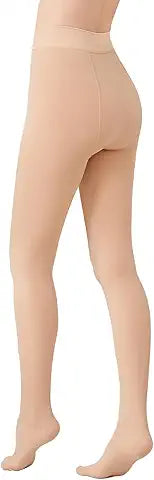 RubyRunk Fleece Lined Tights for Women, Warm Pantyhose leggings Women, Thermal Opaque Tigh