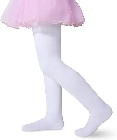 Henwarry Girls Thick Fleece Lined Tights Winter Warm Microfiber Cozy Tights (US, Age, 8 Ye