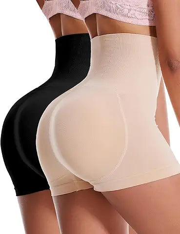 Zimi Collection 4pack Women's High Waisted Shapewear Underwear Soft Breathable Panties Str