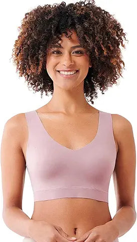 Floatley Cozy Bra Comfort Wirefree Full Coverage Seamless Bra with Embedded Pad for Women