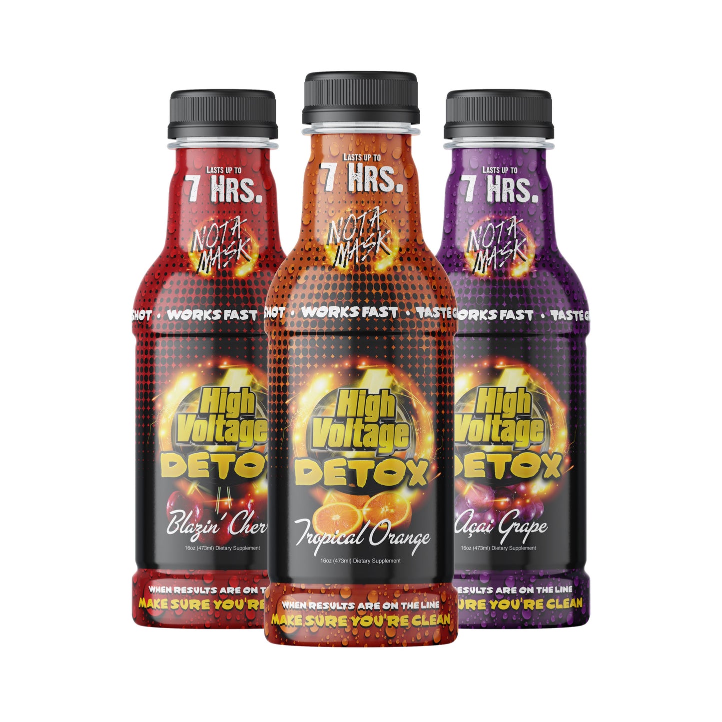 High Voltage Premium Detox Drinks