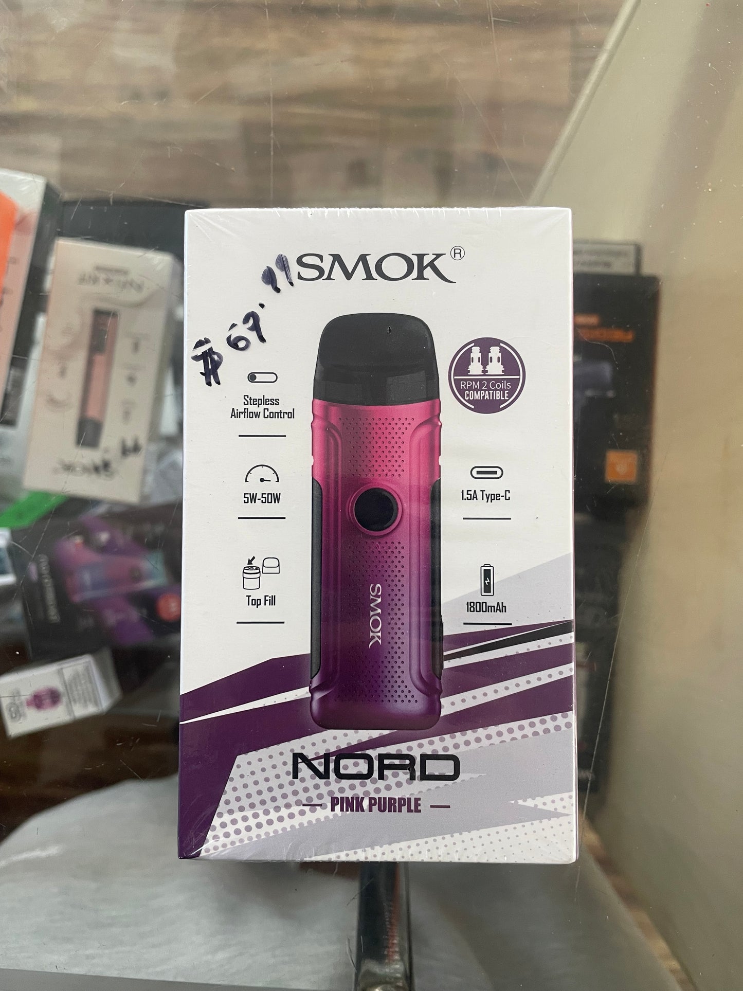 Smoke refillable vape