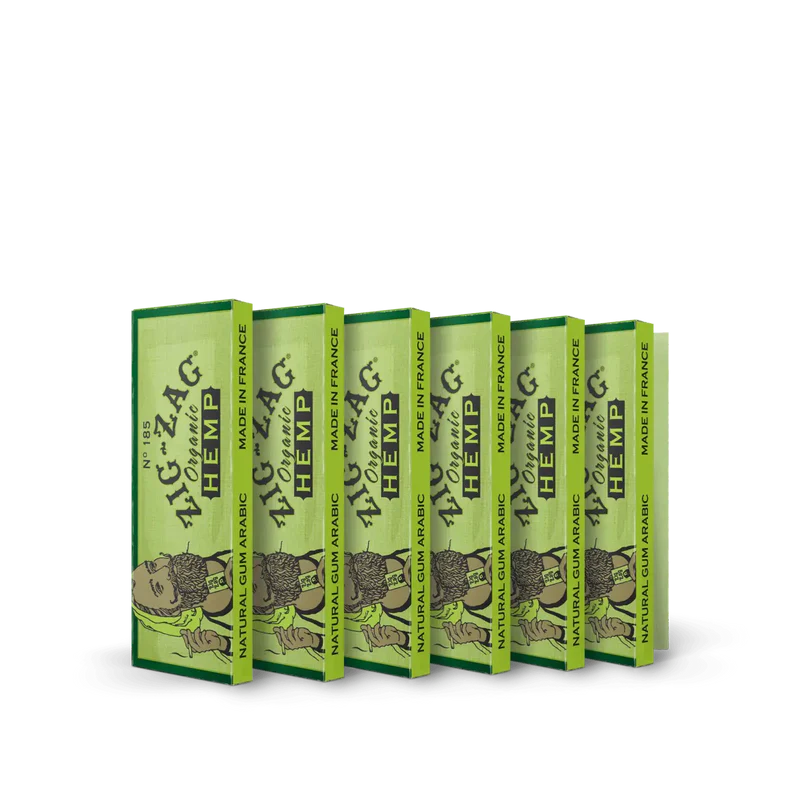 Single Pack Organic Hemp Papers King Slim 110 mm