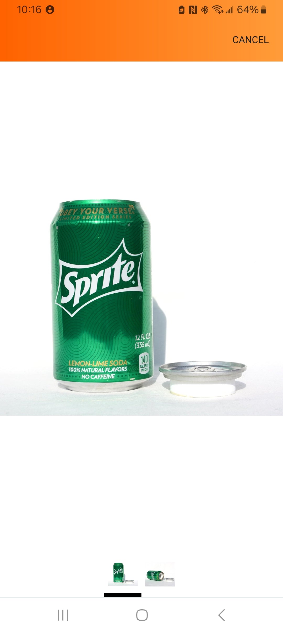 7up Soda Can 12oz Diversion safe stash
