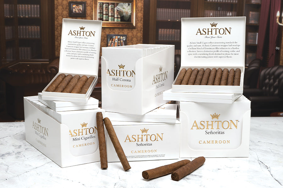 Ashton Small Cigars.