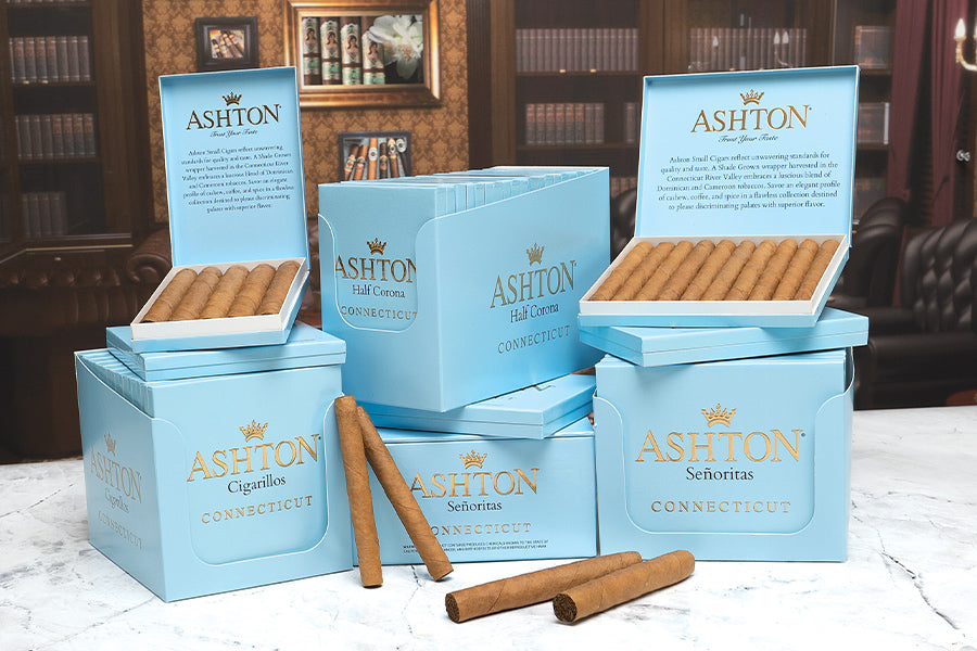 Ashton Small Cigars.