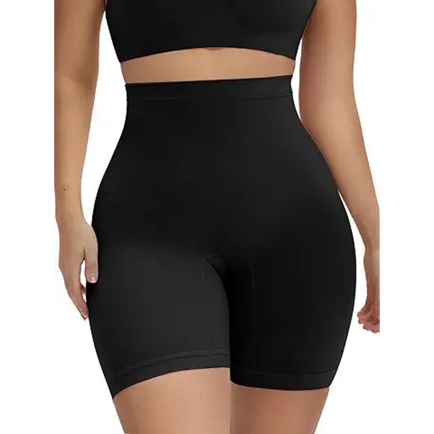 SHAPERX High Waisted Body Shaper Shorts for Women Tummy Control Thigh Slimming Shapewear w