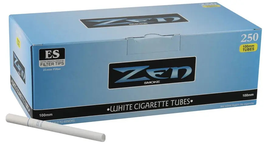 Zen Tubes Kings & 100s Menthol & Whites.