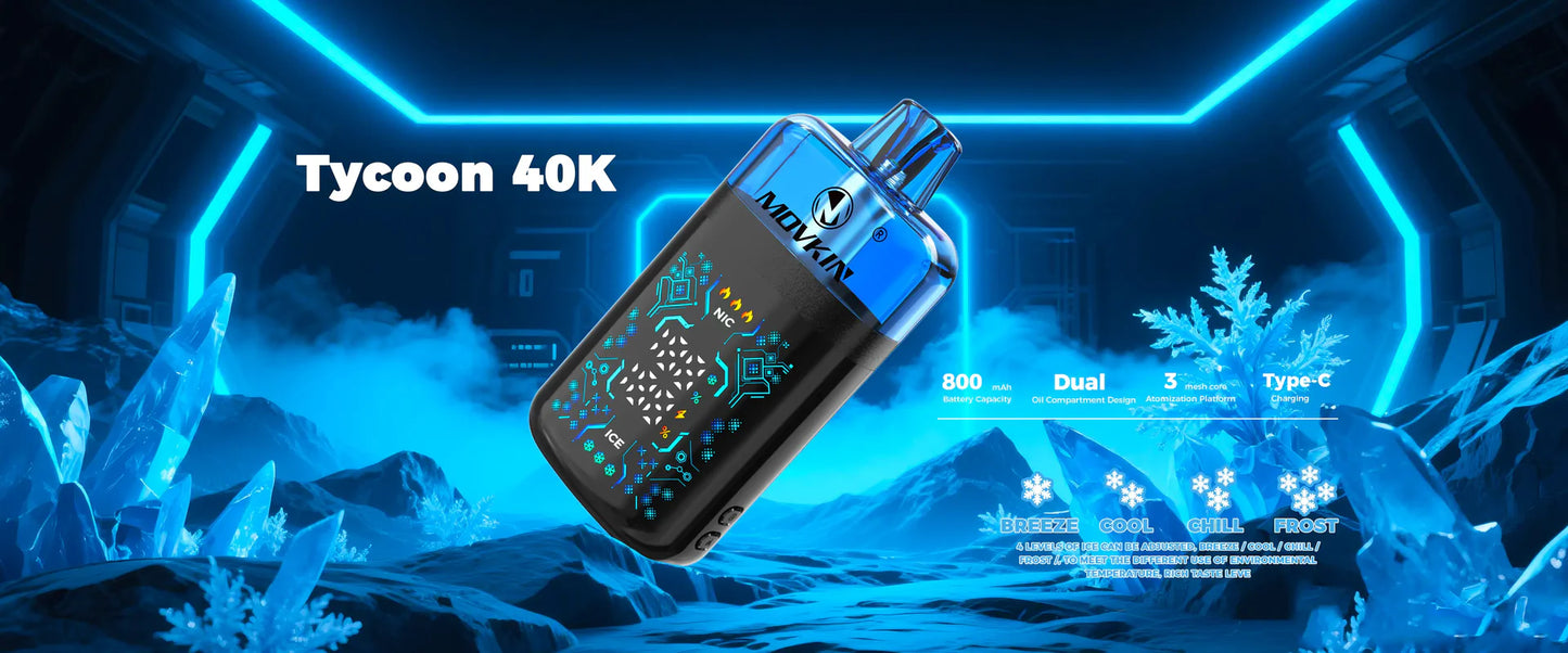 MovKing Tycoon 40k Vape