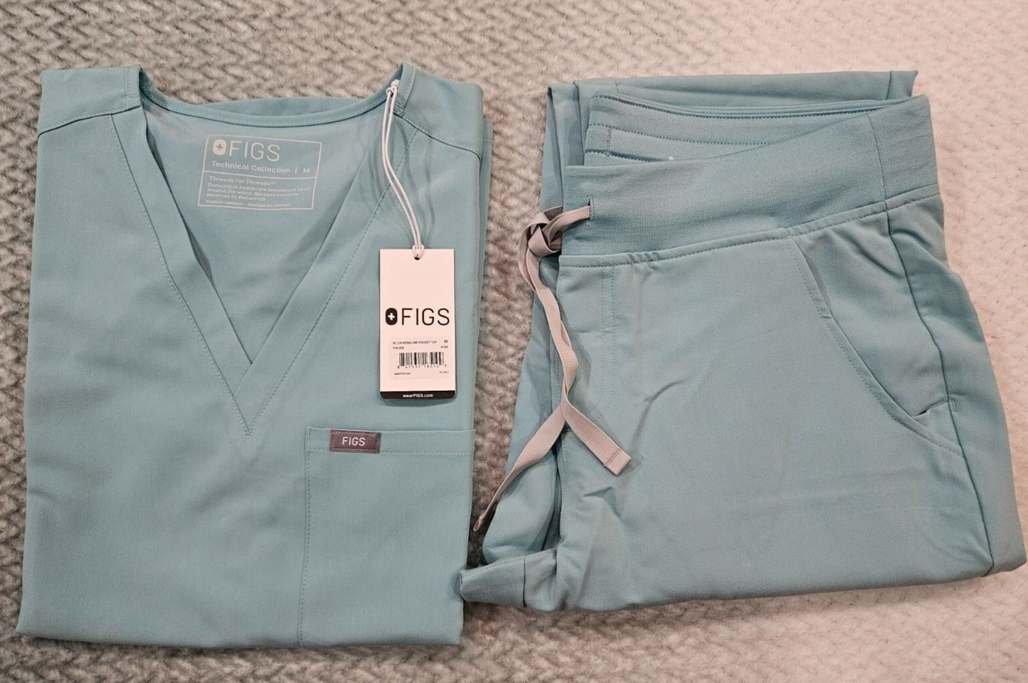 Figs Women scrub set new with tag Zamora jogger and catarina top