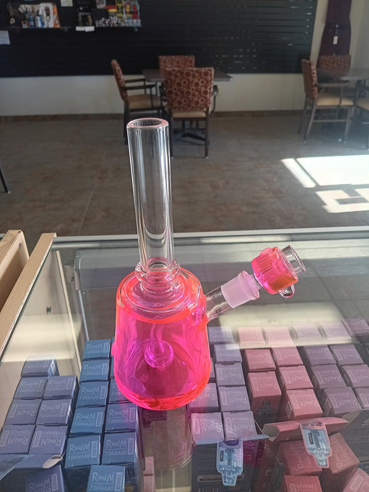 Killer Frost 8" Glycerin Freeze Bong - UV Pink.