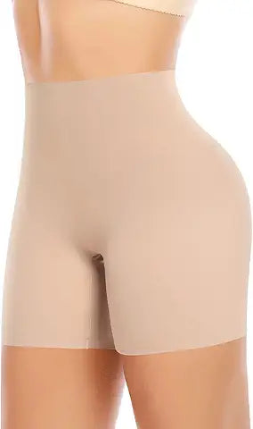 Seamless Shaping Boyshorts Panties for Women Tummy Control Shapewear Under Dress Slip Shor