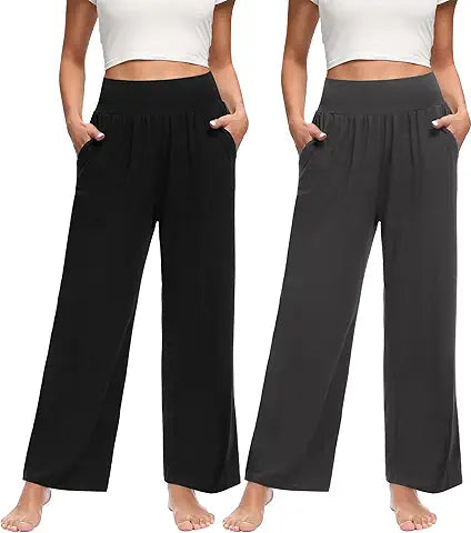 OLIKEME Sweatpants for Women Stretch Sweatpants Baggy Soft Comfy Lounging Loose Fitting Pa