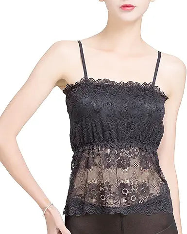 eoisedette Women's 100% Mulberry Silk Tank Top Satin Sleeveless Camisole Cami Blouses Stra