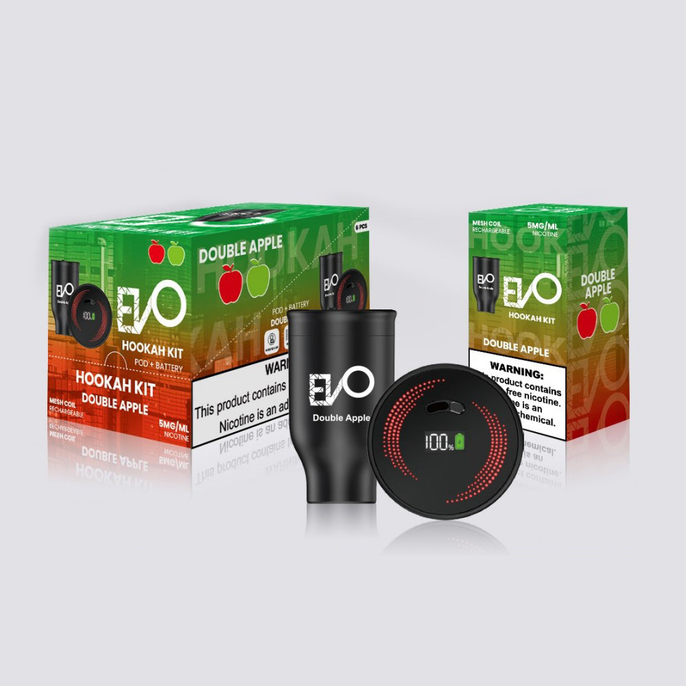Evo Bar Digital Hookah Kit Pod+Battery – Top Bargain & Quality