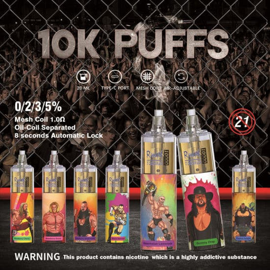 RandM Tornado 10000 Puffs Buy 2 get $10 off