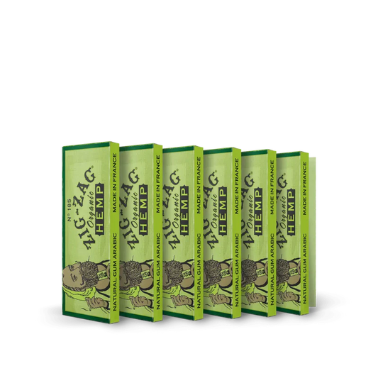 Single Pack Organic Hemp Papers King Slim 110 mm