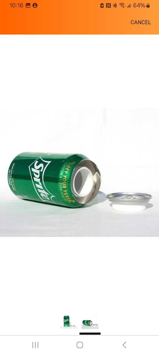 7up Soda Can 12oz Diversion safe stash