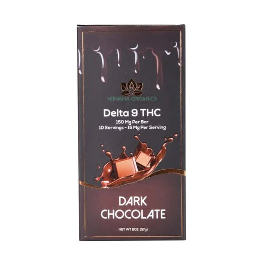 Delta-9 THC Dark Chocolate Bar 150 MG