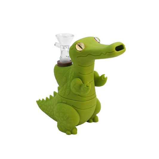 Silicone Crocodile Water Pipe