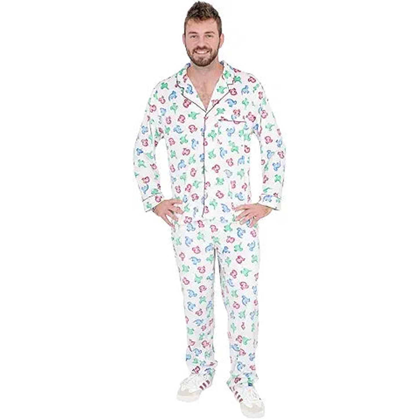 Briefly Stated National Lampoon's Dinosaur Christmas Vacation Pajamas Set | Perfect for Ug