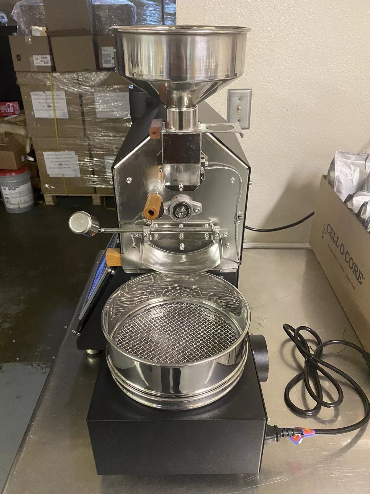 Commercial Coffee bean roaster machine